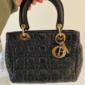 Dior lady bag (*price reflects authenticity*)